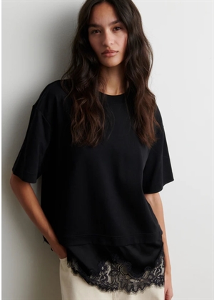 Vaccara lace tee sort Second Female 